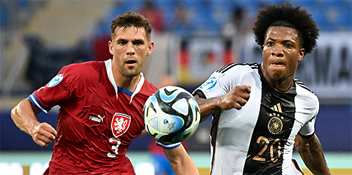 Фрагмент матча Чехия U21 – Германия U21 Фрагмент матча Чехия U21 – Германия U21